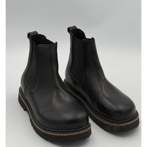 Birkenstock Shoes - $200 Birkenstock Highwood Slip On Black Women's 7-7.5 Narrow (EU38N)